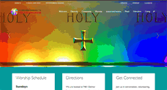 Desktop Screenshot of holycommunion.net